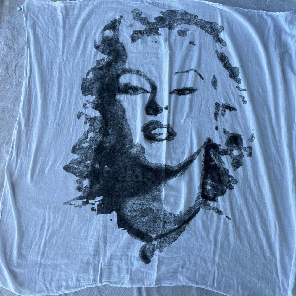 italca made in italy Marlyn Monroe Cotton Shawl Wrap‎